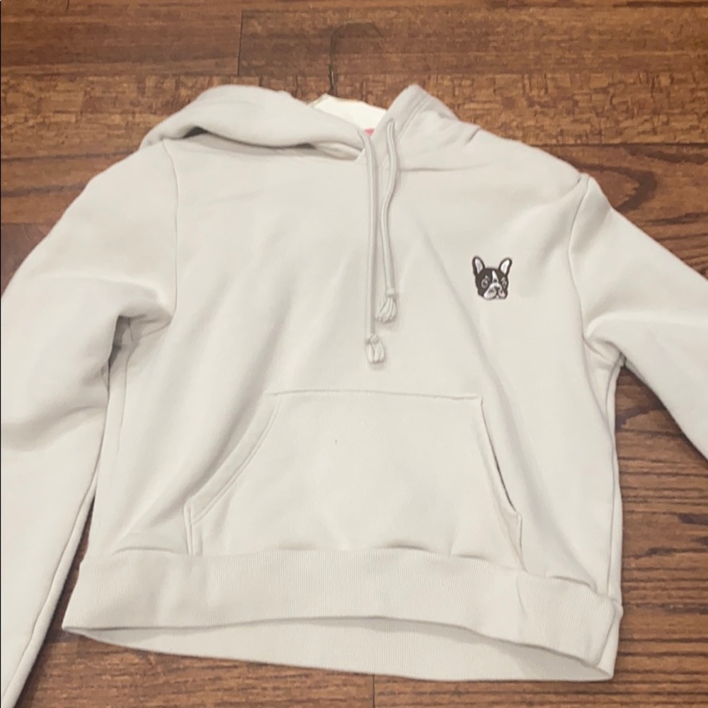 Cropped sweatshirt